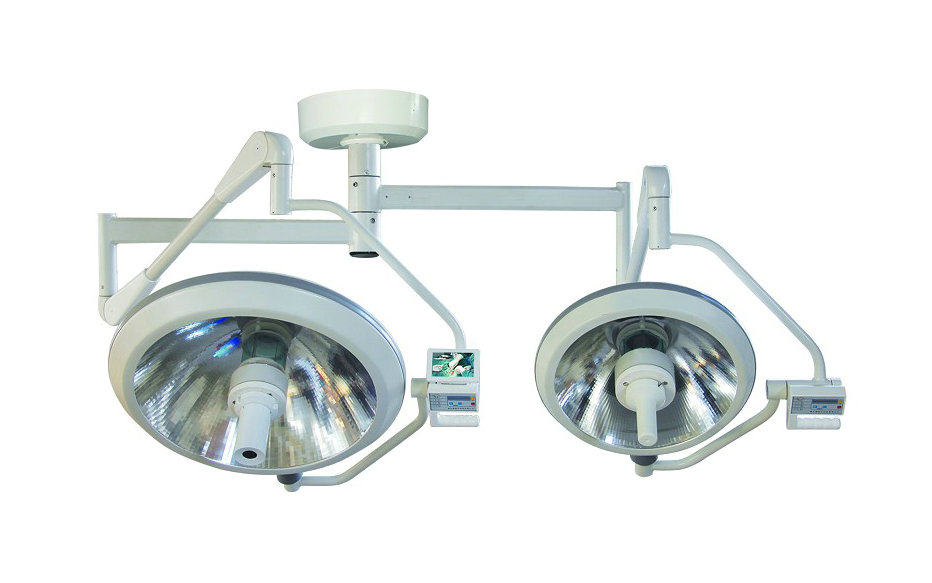 ZF700/500整体反射手术无影灯（多棱镜）中置摄像手术无影灯（带辅助屏）